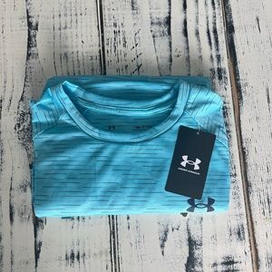 Men’s turquoise Under Armour t-shirt